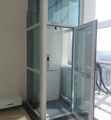 400KG elevador al aire libre hidráulico de cristal 0.4m/s del elevador los 6m para la silla de ruedas