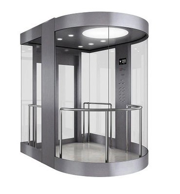 2m/s mercancías del elevador 1150KG y elevación panorámicas del pasajero