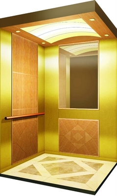 Elevador moderno del pasajero con los pisos del sistema de visualización del LCD 20