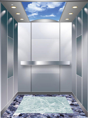 elevación sin engranaje síncrona automática de la tracción del elevador P.M. del pasajero de 0.63m/s 320KG