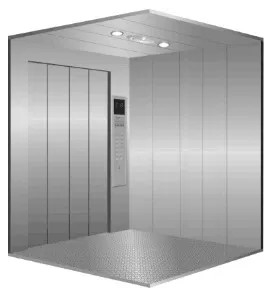el cargo residencial al aire libre 0.4m/s levanta el elevador de carga 5000KG