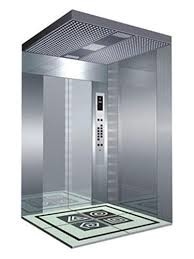 Elevación color plata del cargo de la fábrica 30kw con capacidad de la protección contra sobrecarga 3000kg
