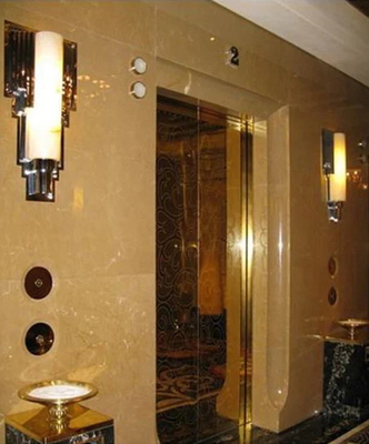 304 elevadores residenciales de acero inoxidables para la impulsión 2.5m/s de los hogares VVVF