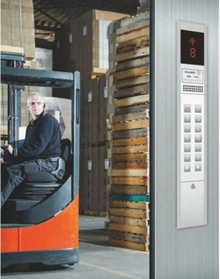 Fuji 4 toneladas de carga del elevador de 3M de elevación vertical industrial del cargo