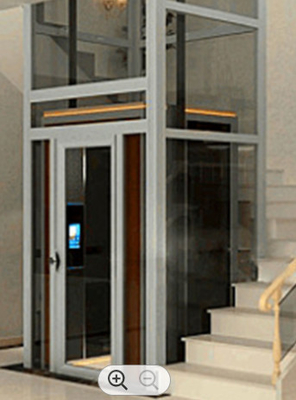 8 elevaciones hidráulicas del hogar del elevador el 14m de las personas 800KG Holeless pequeñas
