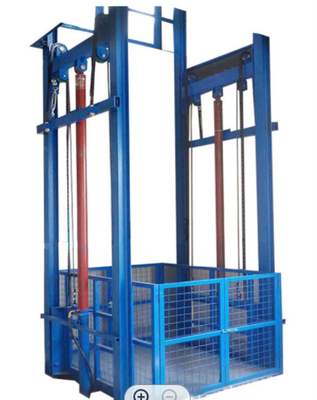 500KG pequeña elevación hidráulica de la carga del cargo 0.25m/S del elevador 7500m m