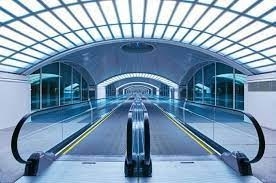 La calzada móvil VVVF del aeropuerto de 13 grados controló la escalera móvil del supermercado