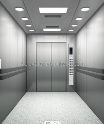 cabina de acero inoxidable del elevador del 1.5m Pit Hospital Bed Elevator TUV