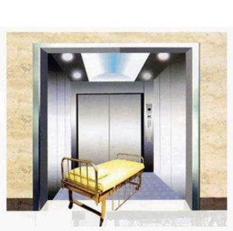 Elevación médica de la cama de la impulsión del elevador 1000KG VVVF de la cama de hospital del MRL