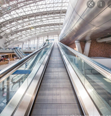 Calzada móvil de la escalera móvil plana del CE escalera móvil del pasajero de 0 grados