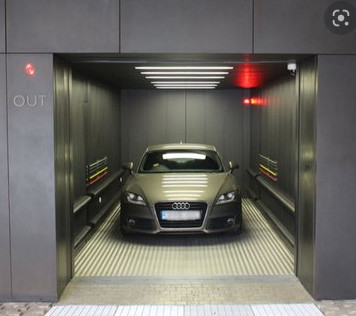 Elevación del elevador del coche de 7 pisos para la tracción sin engranaje del sensor infrarrojo casero del garaje