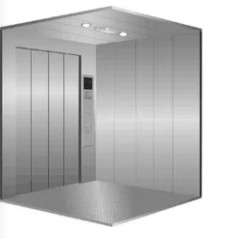 Sitio al aire libre de la máquina del elevador de carga de 4000KG 2m/s VVVF Inveter