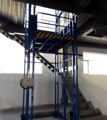Elevación eléctrica de acero inoxidable 1000KG del elevador de carga de la rayita