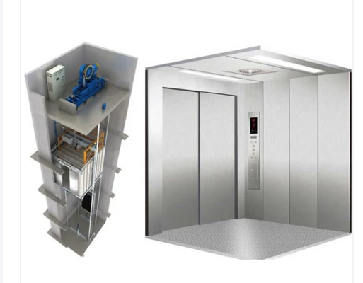 Cargo industrial del elevador de carga de Roomless de la máquina 4000KG Warehouse